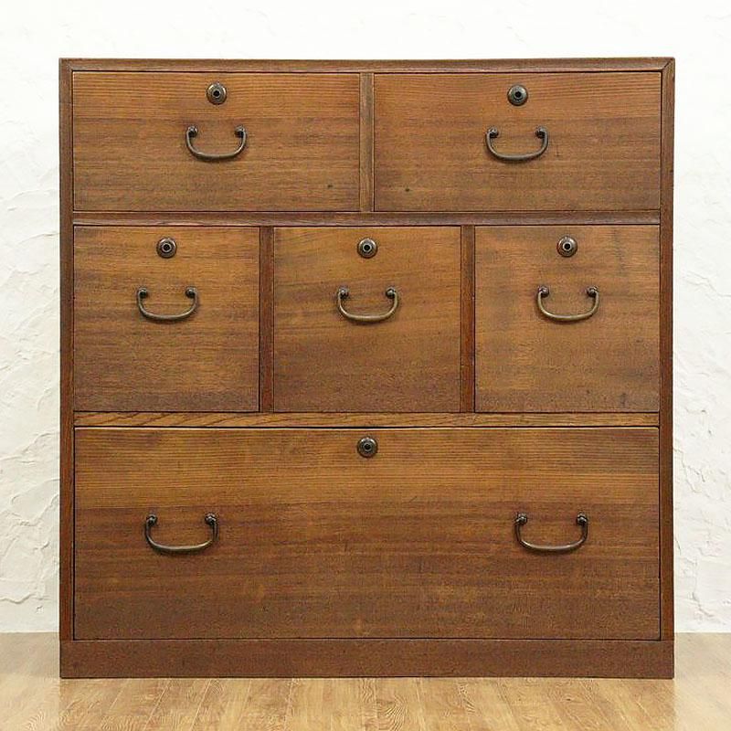 和箪笥 和風キャビネット 和室 骨董 和家具 アンティーク家具 レトロ