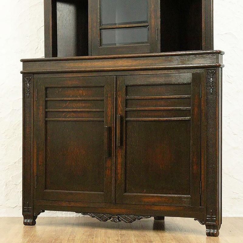 JPN 和製アンティーク　４DR コンパクト　キャビネット JPN 和製アンティーク4DR キャビネット