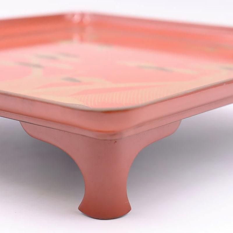 金沢村田百川漆芸丸盆美術工芸品伝統工芸