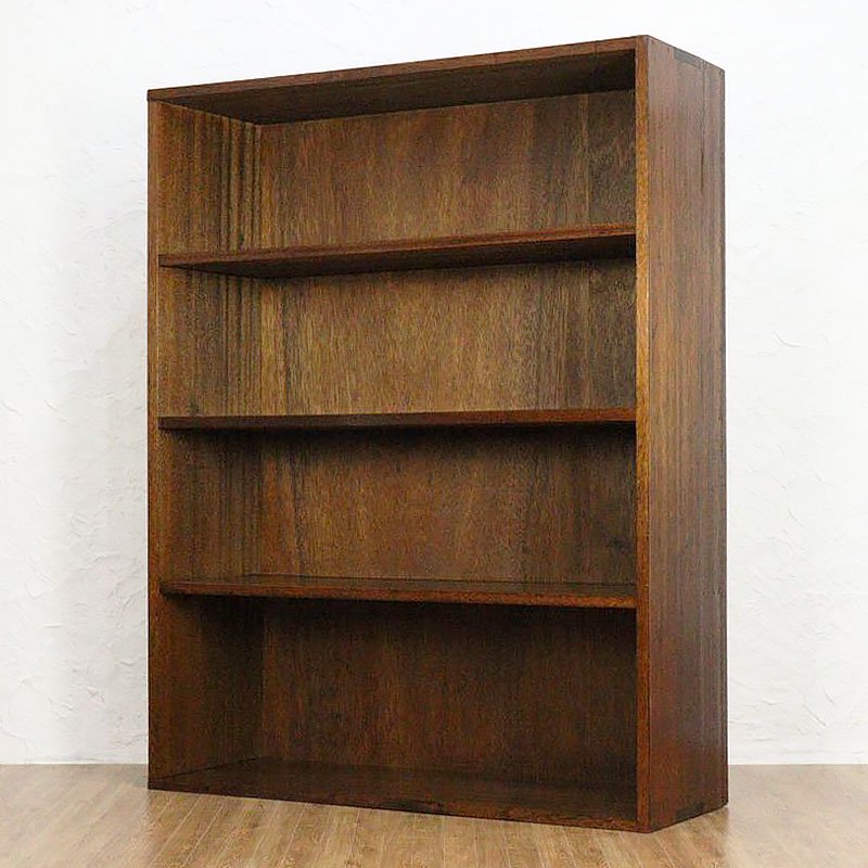 本棚 書棚 シェルフ 昭和 日本製 シンプル ミニマル ヴィンテージ 木製 
