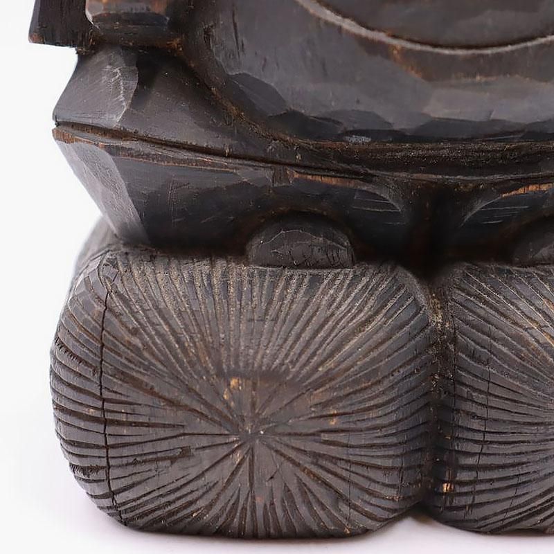 木彫り 大黒天 大黒様 七福神 縁起物 かわいい やさしい 骨董 木彫り 大黒天 大黒様 七福神 縁起物 かわいい やさしい 骨董
