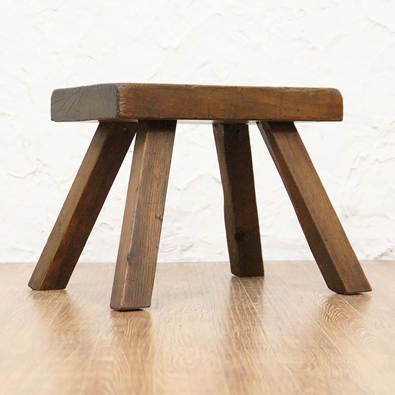 新しいスタイル 日本の古道具・アンティーク 踏み台・飾り台・椅子 