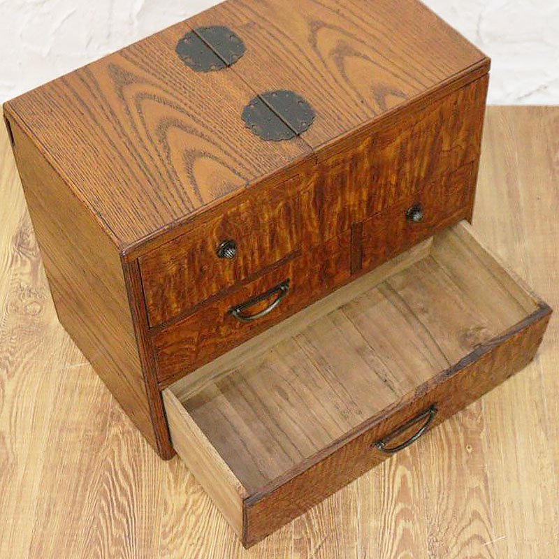 針箱】木製 裁縫箱 引出し 日本 JAPAN 1960 - 棚/ラック