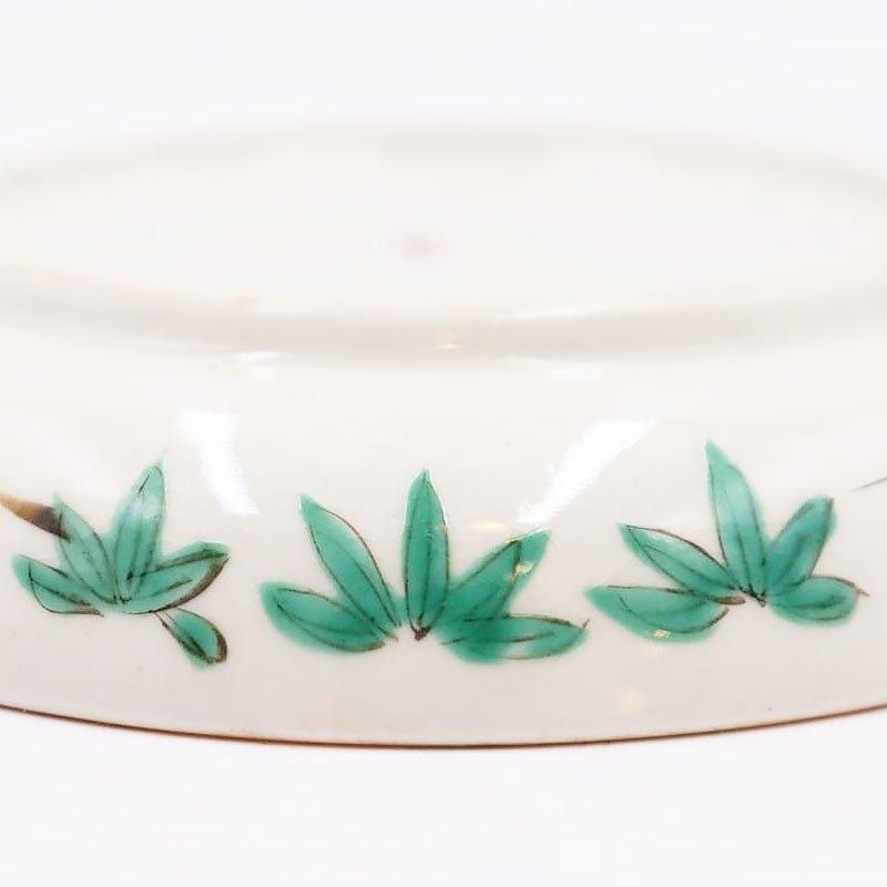 九谷焼 手描き 通りもん 上品 美しい 小皿 取り皿 菓子皿 骨董