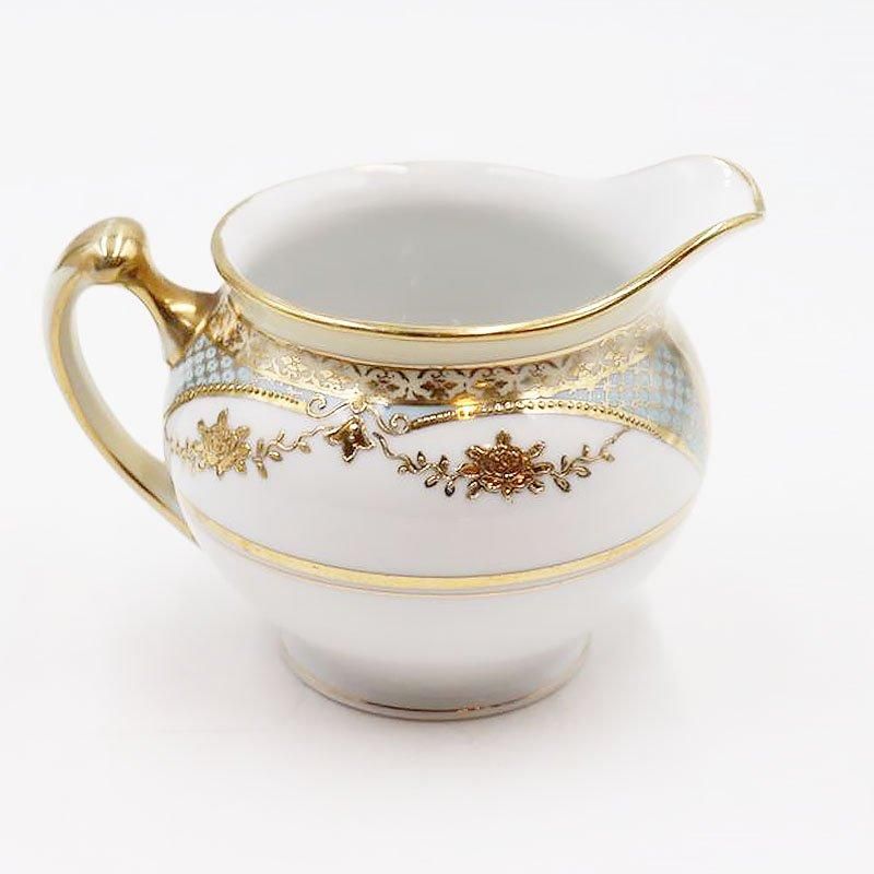 【予約中！】 オールドノリタケ NORITAKE 輸出用 クリーマー 金彩 パウダー 陶芸