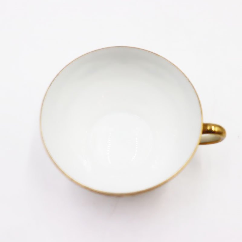 オールドノリタケ NORITAKE 輸出用 ティー カップ＆ソーサー 金彩 パウダーブルー 水色 洋食器 上品 大正 アンティーク クラシック -  ブルーパロット｜京都のアンティーク食器・家具・引取・修理・金継ぎ