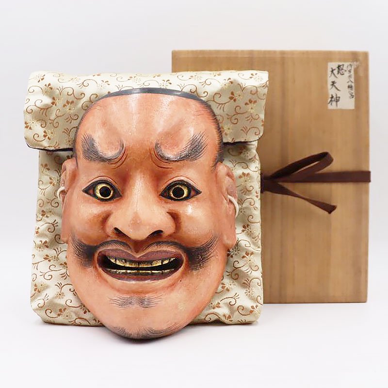 ǽ  ǽ ŷ ŷ ƻ  ǽ ݽ  ƥꥢ Noh mask, Japanese antiquesʰ˲İ
