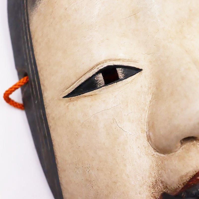 能面 お面 お能 小面 日本製 伝統芸能 伝統芸術 アート インテリア Noh mask, Japanese  antiques（伊賀国浅宇田印・阿琢？印） - 京都の骨董・アンティーク・ヴィンテージの家具・食器・雑貨｜antique blue Parrot  KYOTO