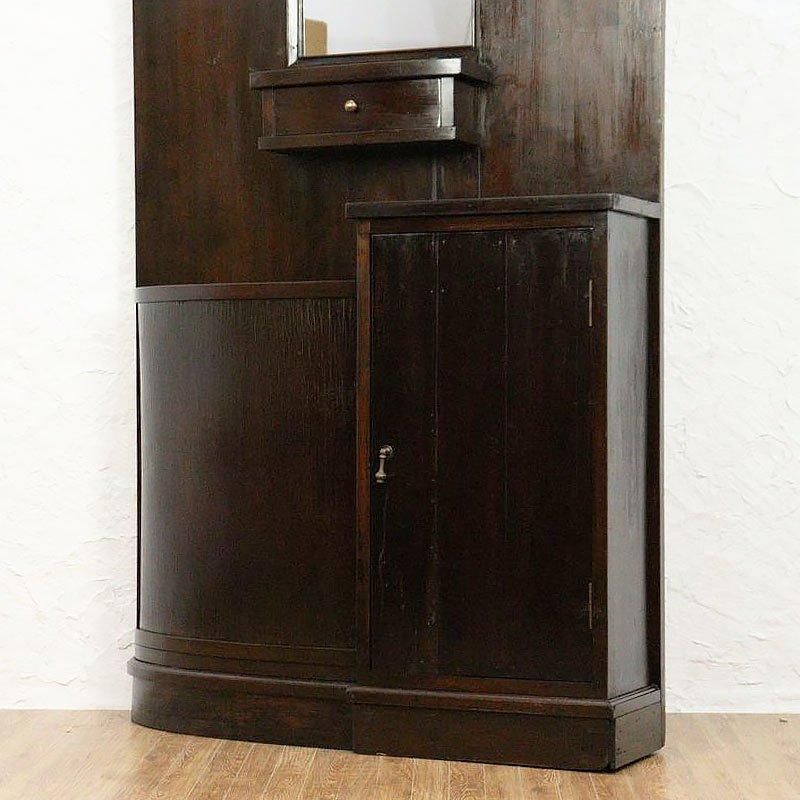 日本製 洋館家具 エントランスボード 傘立て 帽子・コートかけ