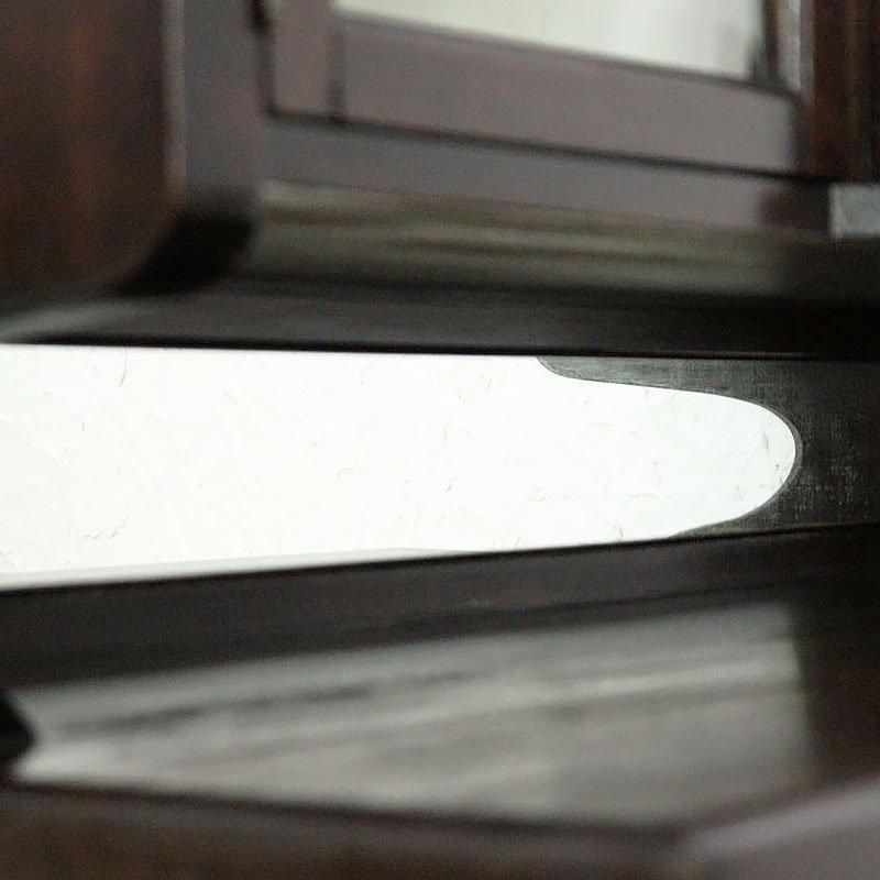 大阪発手渡し限定 レトロデンタキャビネット グレー ガラス扉