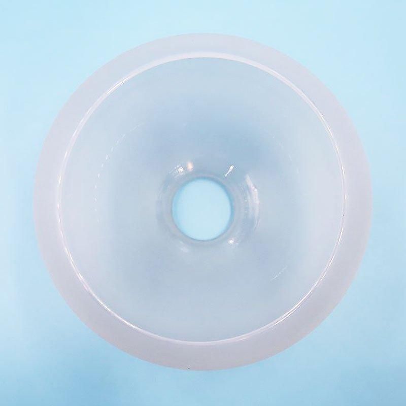 ♪古い青色ガラスの電気の笠 レトロ 電傘 電笠 青色ガラス ランプシェード