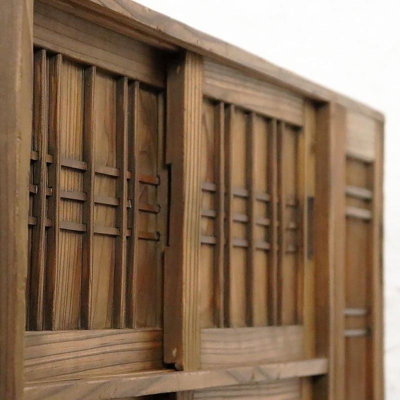 網代　時代箪笥　キャビネット　靴箱　下駄箱　和箪笥　大正ロマン　昭和レトロ 和風キャビネット 靴箱 下駄箱 和箪笥 天然杉材 大正・昭和