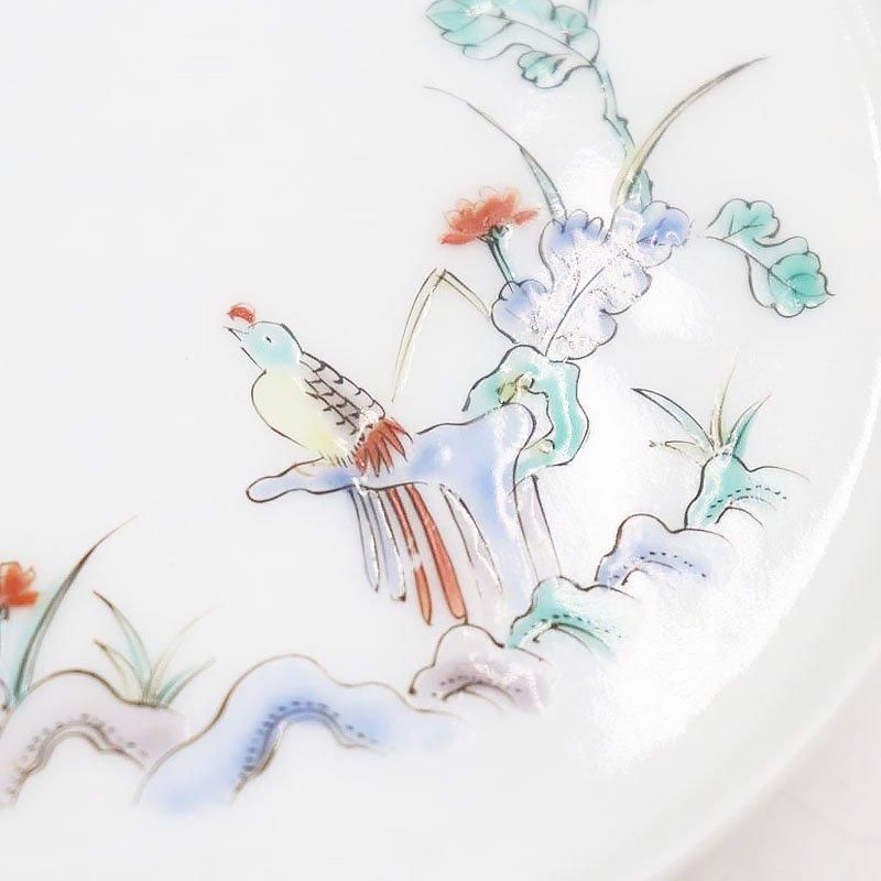 上品 上質 硬質 小皿 豆皿 和洋折衷 和モダン 十二代 小畑 柿右 上品 上質 硬質 小皿 豆皿 和洋折衷 和モダン 十二代 小畑 柿右