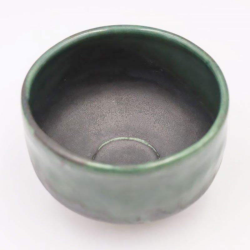 茶道具　抹茶茶碗　印字あり　渋い色合い　シンプル　古い年代 茶道具 抹茶茶碗（まっちゃちゃわん） 色絵茶碗 ※柄をお選び
