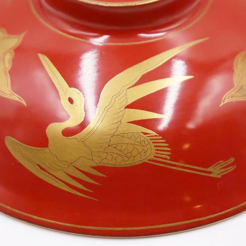 朱塗 煮物椀 菓子椀 蓋椀 アンティーク 骨董 和食 漆器の器