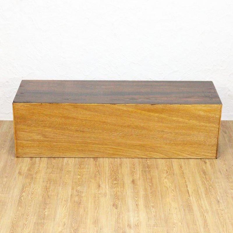 専用 箪笥 チェスト テレビ台 無垢材 ローボード 無塗装 昭和レトロ sb64805p_aka03.jpg