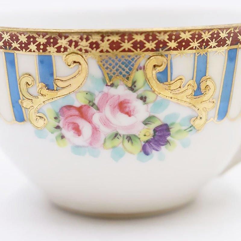 オールドノリタケ 薔薇絵 蓋付チーズトレイ』 【公式通販】