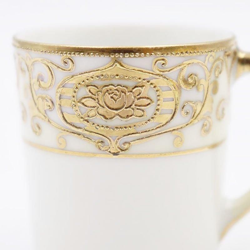 Noritake - PAN AM パンナム 1960年代 ファーストクラス デミタスカップ ノリタケ ノリタケクラフトーンデミタスカップ＆ソーサー : 昭和レトロ食器