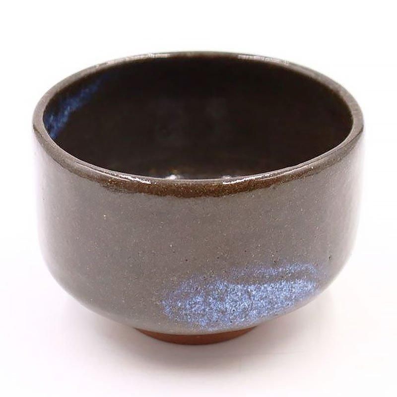 半筒型 抹茶碗 茶道 お稽古 手づくり ヴィンテージ 昭和初期