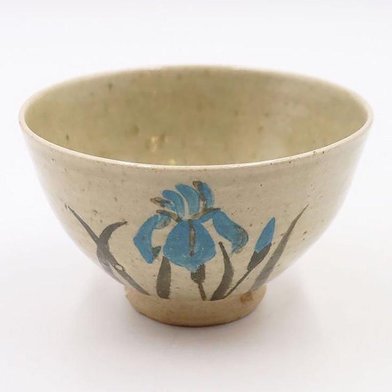 手づくり昭和初期の杉型抹茶碗 茶道用 直径13.5 高さ8.5