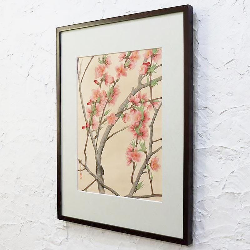 絵画　古都の椿　骨董品　古物　美術品　インテリア　アンティーク　No.有り 絵画 古都の椿 骨董品 古物 美術品 インテリア アンティーク No