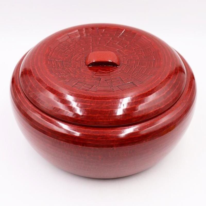 おひつ お櫃 赤色 朱塗 後藤塗 おひつご飯 ノミ目スリ漆 香川漆器 自宅保管品 おひつ お櫃 赤色 朱塗 後藤塗 おひつご飯 ノミ目スリ漆 香川
