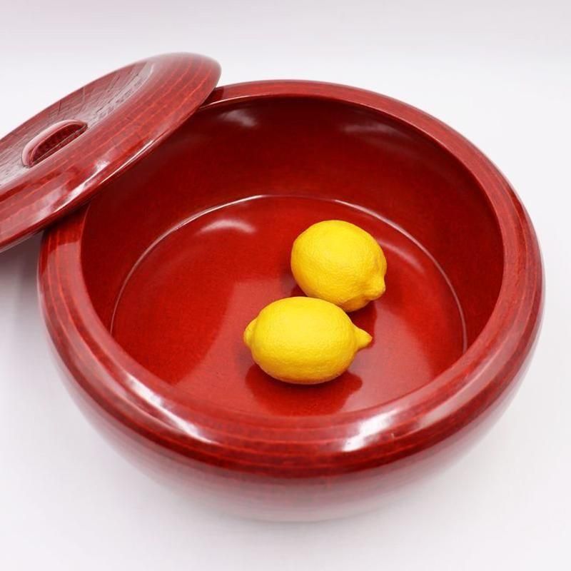 おひつ お櫃 赤色 朱塗 後藤塗 おひつご飯 ノミ目スリ漆 香川漆器 自宅保管品 おひつ お櫃 赤色 朱塗 後藤塗 おひつご飯 ノミ目スリ漆 香川