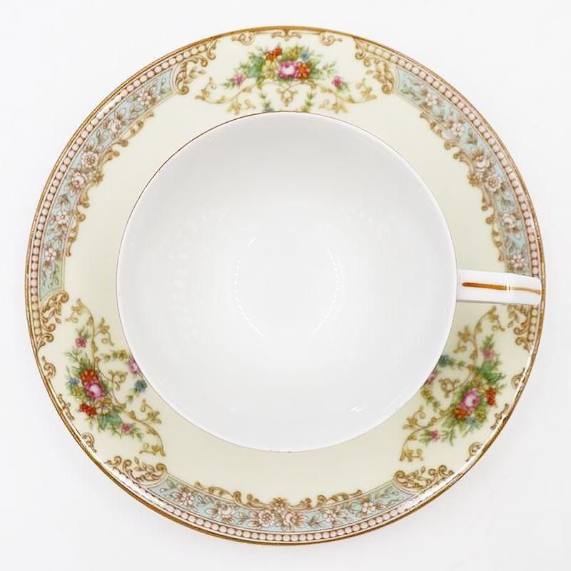 NORITAKE ノリタケ アールデコ カップ&ソーサー C&S レトロ