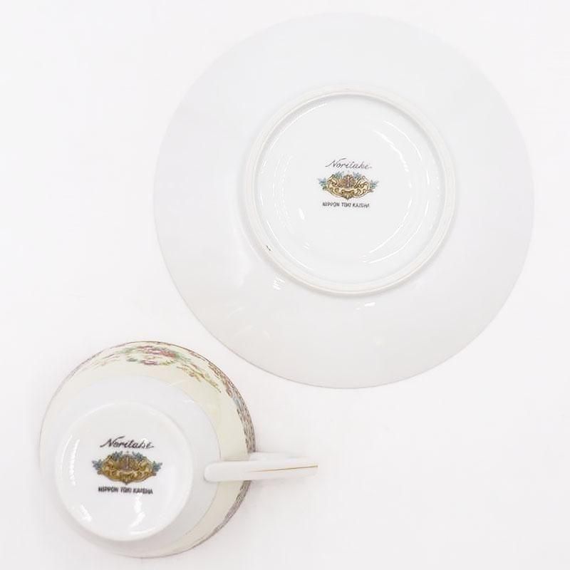 NORITAKE ノリタケ アールデコ カップ&ソーサー C&S レトロ