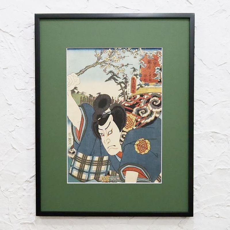 ǲ ˭ϻ إˤδءץƥ ǲ ͻ  Գ  ƥꥢ woodblock print Ukiyoe