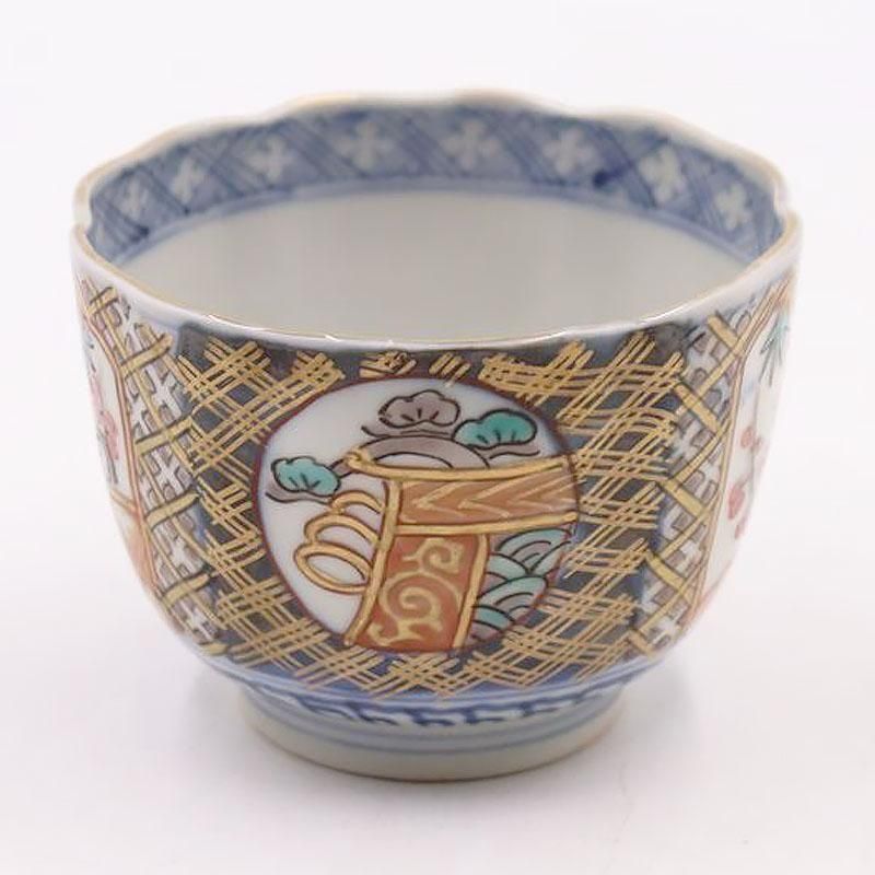 蕎麦猪口・湯呑み｜アンティーク伊万里・九谷など色絵や染付の和