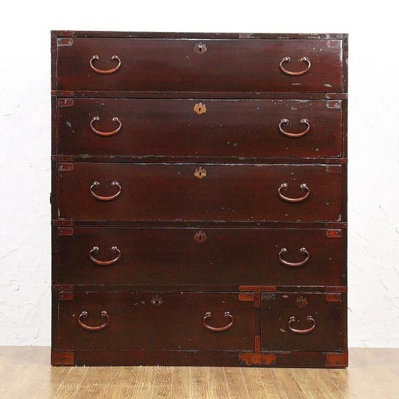 骨董品、アンティーク、レトロ、タンス、和、洋箪笥（昭和初期） 昭和レトロ タンス 骨董 - メルカリ