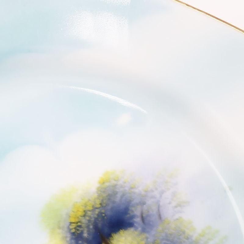 Noritake オールドノリタケ 1920年頃？　レトロ　明治　アンティーク 明治時代手描き NORITAKE オールドノリタケ ケーキ皿 レトロ