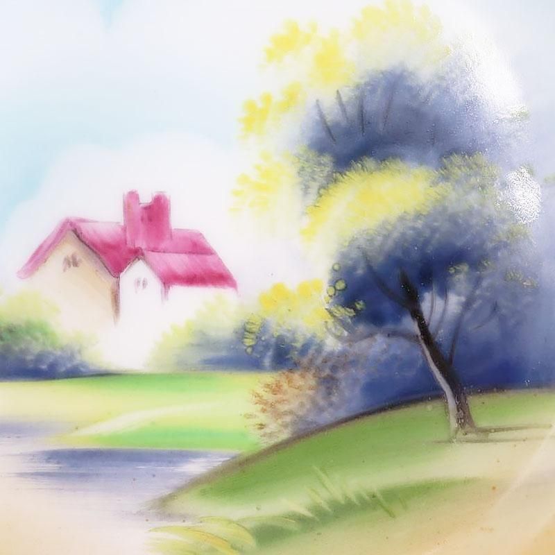 明治時代手描き NORITAKE オールドノリタケ ケーキ皿 レトロクラシック