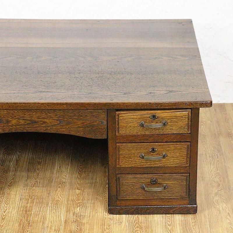 座机 文机 和風 収納力 大正昭和初期 幅106.5cm