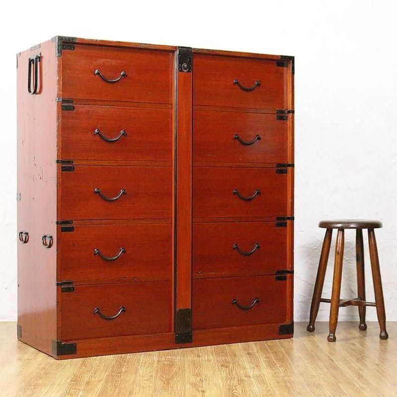 和ダンス 総桐閂付き三尺朱和箪笥の紹介ビデオ