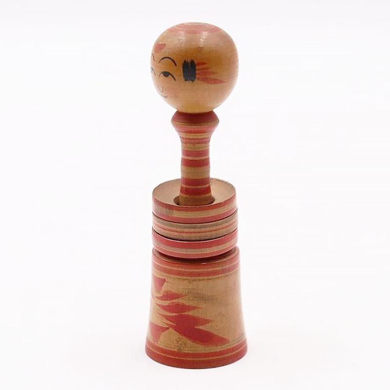 鎌田文市 作 弥次郎 こけし