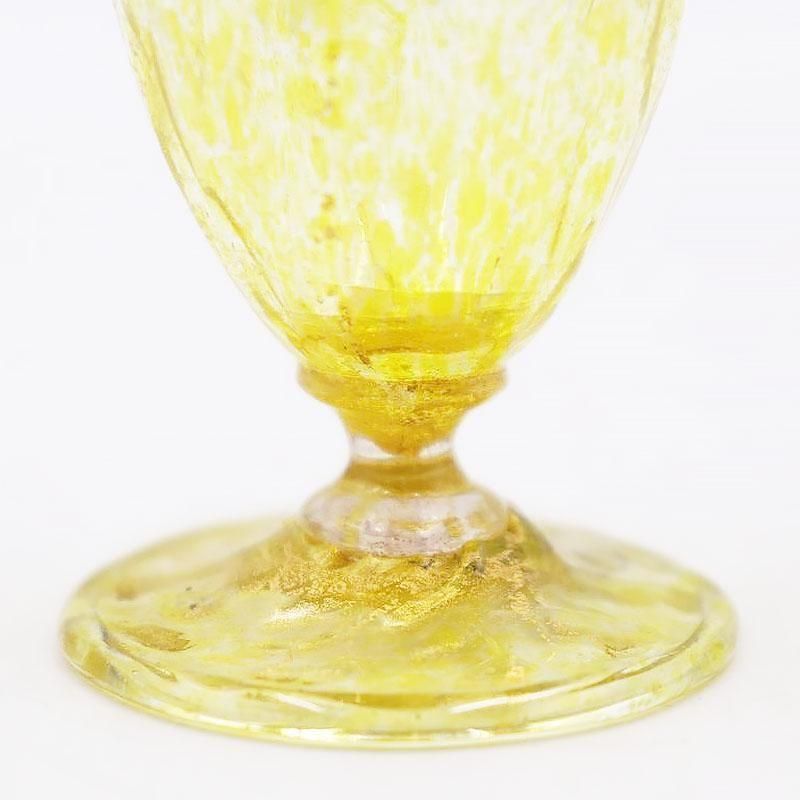 リキュールグラス ヴェネツィアの金箔 1950年代の上品なムラー