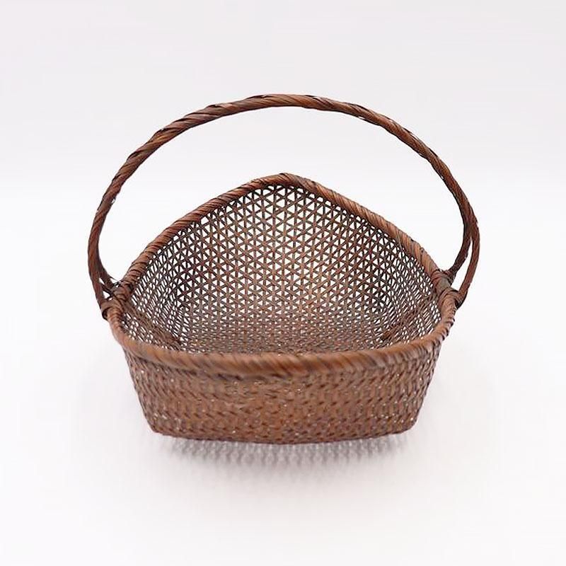 極上　バングル　天然素材 　和装小物　骨董　美術品　アンティーク 伊万里 色絵 梅に鶴亀 輪花型八寸皿 - 生活骨董と古布の