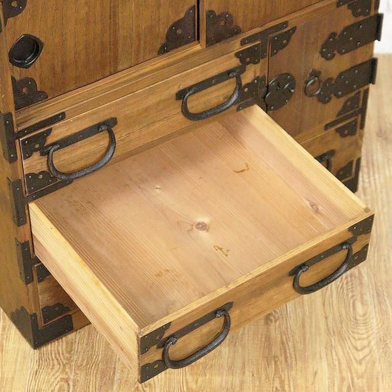 小箪笥の大正時代 手元収納の温もりと重厚さ