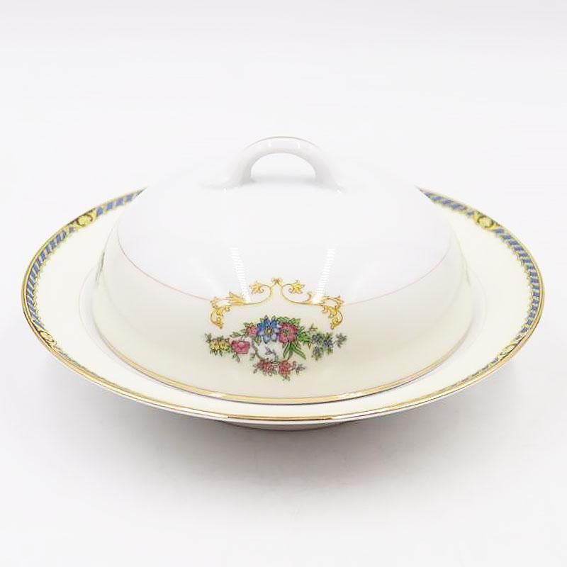 希少アンティーク箱入りミニチュアサイズ花柄金縁茶器3点セットビンテージ骨董品 希少アンティーク箱入りミニチュアサイズ花柄金縁茶器3点セット