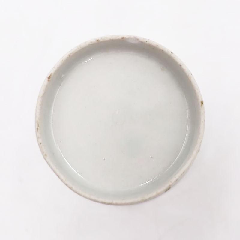 金継ぎ】手描き 染付 蕎麦猪口 深向付 カップ 縁起物 吉祥 上品