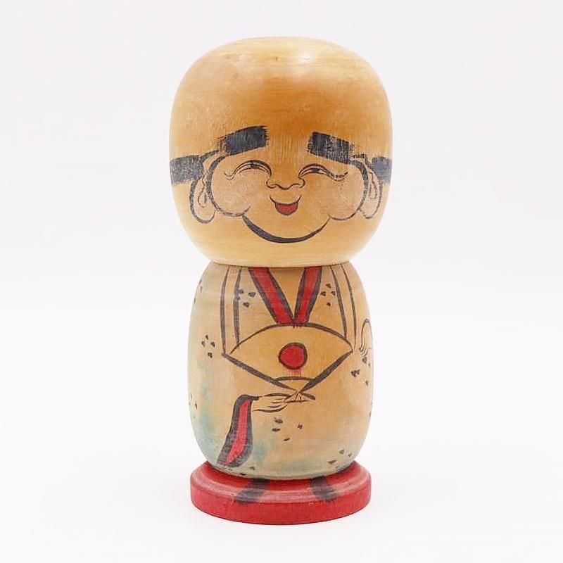 入れ子マトリョーシカ 昭和初期の伝統こけしアンティーク