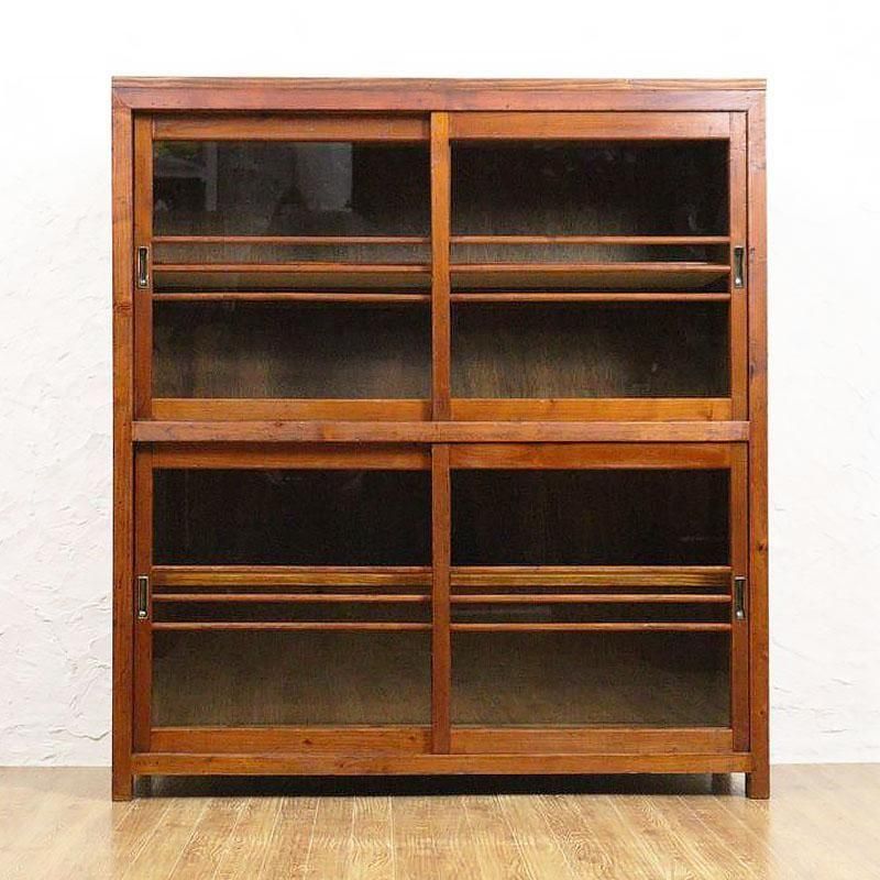 小水屋の昭和初期 杉製のアンティーク家具