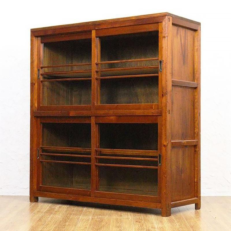 小水屋の昭和初期 杉製のアンティーク家具