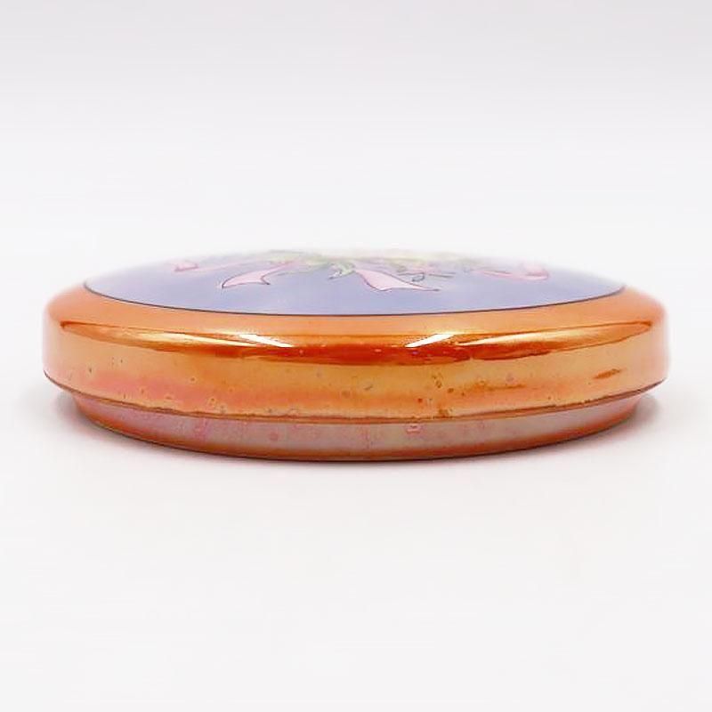 里帰りオールドニッポン フラッパーガール ラスター彩パウダーボックス アールデ 里帰りオールドニッポン フラッパーガール ラスター彩パウダー