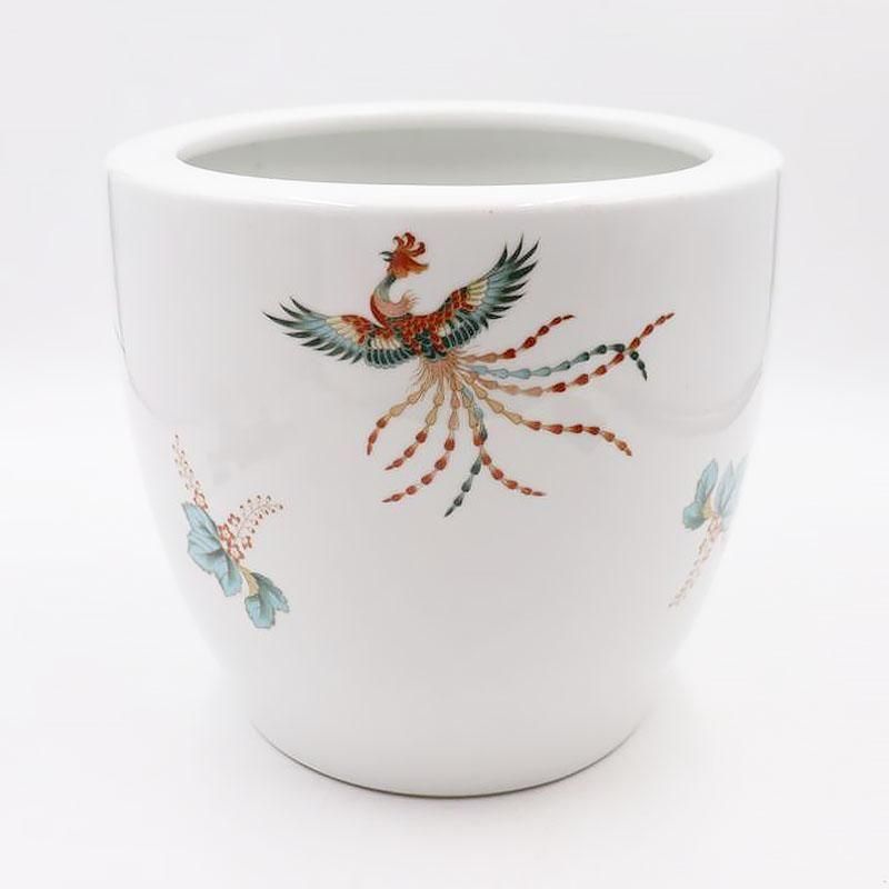 火鉢 昭和期のノリタケ製鳳凰絵柄の上品なアンティーク
