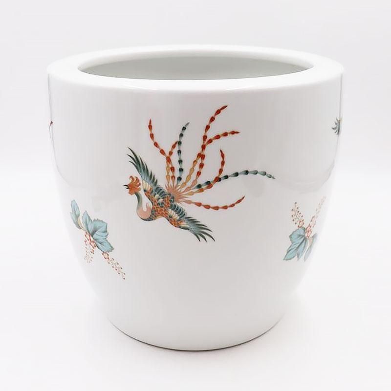 火鉢 昭和期のノリタケ製鳳凰絵柄の上品なアンティーク