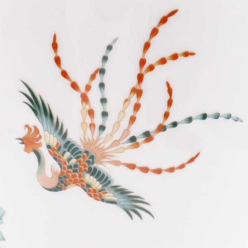 火鉢 昭和期のノリタケ製鳳凰絵柄の上品なアンティーク