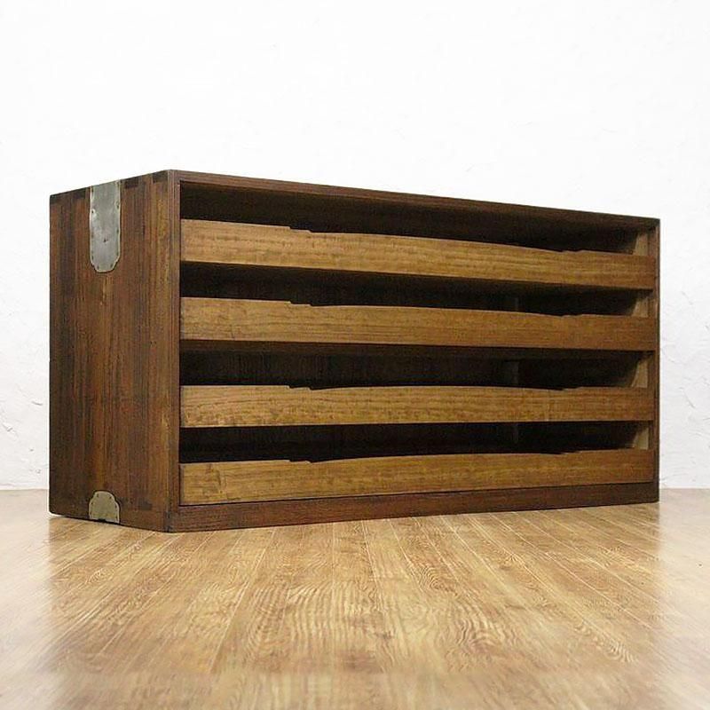 総桐四尺 引出し収納棚 着物箪笥 衣装箪笥 箪笥ローボード 衣装